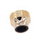 Chapeaux magnétiques de parfum de Zamak en métal d'or pour le cou de bouteille de parfum de FEA 15mm
